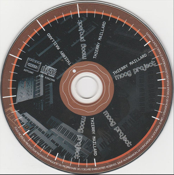 Thierry Maillard - Moog Project (tweedehands CD) - Velvet Music