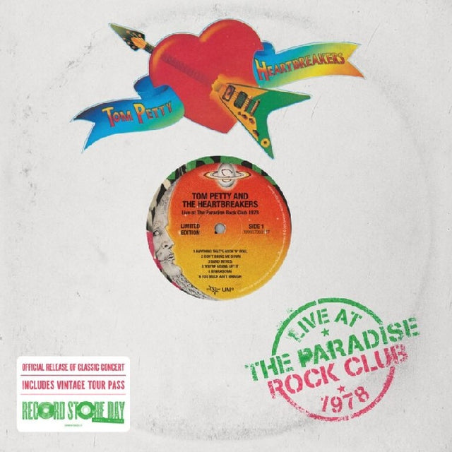 Tom Petty & The Heartbreakers - Liva  At Paradise Club 1978 (LP) - Velvet Music