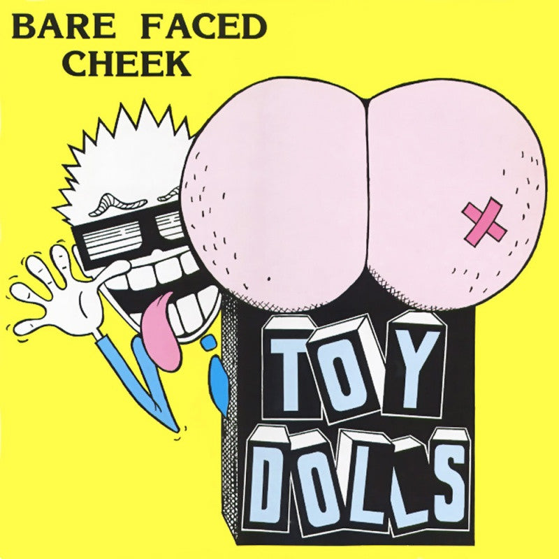 Toy Dolls - Bare faced cheek -vinyle bleu- (LP)