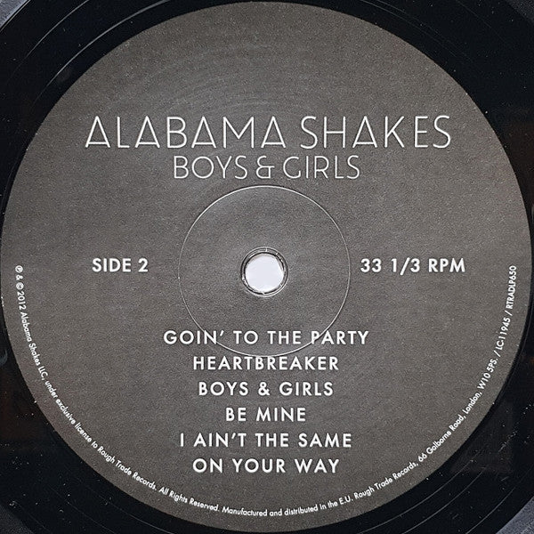 Alabama Shakes - Boys & Girls (LP) - Velvet Music