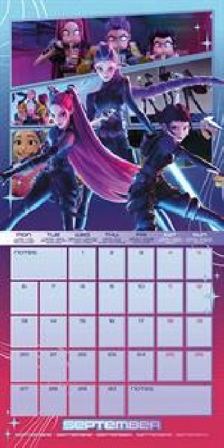 Tv Series =calendar= - Demon hunters calendar (ketting)