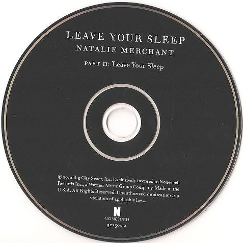 Natalie Merchant - Leave Your Sleep (tweedehands CD) - Velvet Music