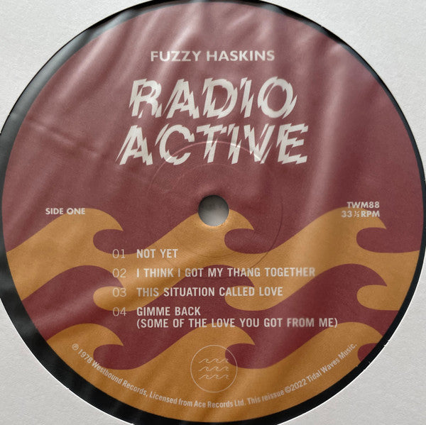 Fuzzy Haskins - Radio Active (LP) - Velvet Music