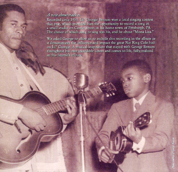 George Benson - Inspiration - A Tribute To Nat King Cole (tweedehands CD) - Velvet Music