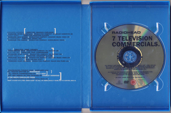 Radiohead - 7 Television Commercials (tweedehands DVD) - Velvet Music
