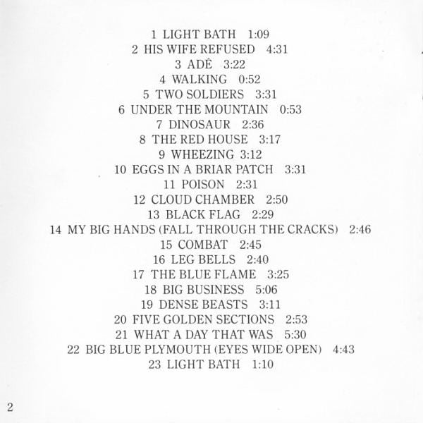 David Byrne - The Complete Score From The Broadway Production Of "The Catherine Wheel" (Choreographed By Twyla Tha (tweedehands CD) - Velvet Music