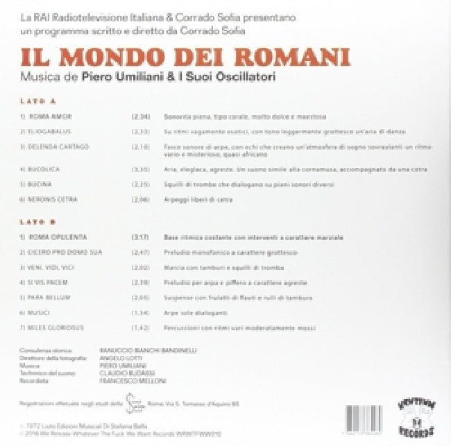 Piero Umiliani & I Suoi Oscill - Il mondo dei romani (LP)