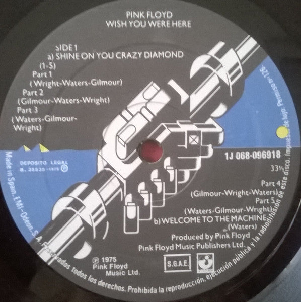 Pink Floyd - Wish You Were Here (tweedehands LP) - Velvet Music