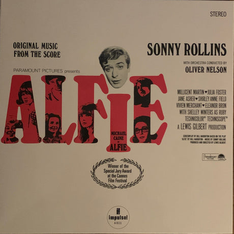 Sonny Rollins With Orchestra Conducted By Oliver Nelson - Original Music From The Score "Alfie" (LP) - Velvet Music