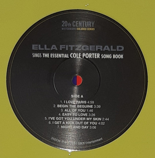 Ella Fitzgerald - Sings The Essential Cole Porter Song Book (LP) - Velvet Music