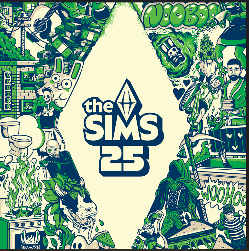 V /a - The sims 25th soundtrack (LP)