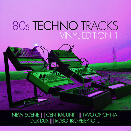 V/A (Various Artists) - 80s techno tracks vinyl edition 1 (LP) - Velvet Music