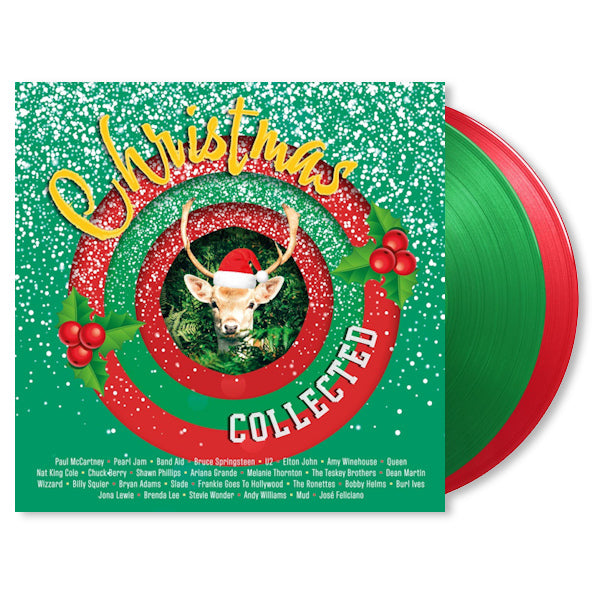 V/A (Various Artists) - Christmas collected -green & red vinyl- (LP) - Velvet Music