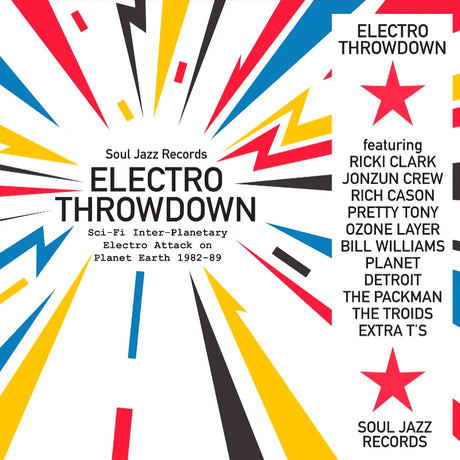 V/A (Various Artists) - Electro throwdown sci-fi inter-planetary electro attack on planet earth 1982-89 (LP) - Velvet Music