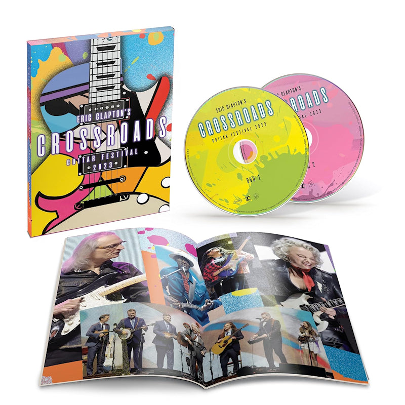 V/A (Various Artists) - Eric Clapton's Crossroads Guitar Festival 2023 (DVD film)