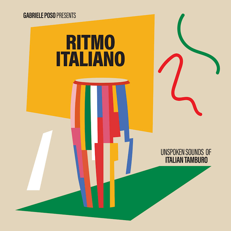 V /a - Gabriele poso presents: ritmo italiano 'unspoken sounds of italian tamburo' (LP)