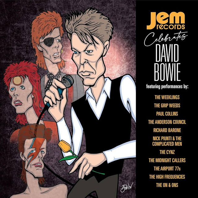 V /a - Jem records celebrates david bowie (LP) - Velvet Music