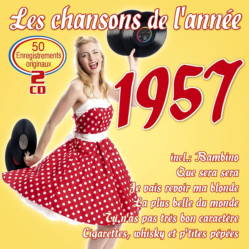 Various Artists - Les chansons de l'annee 1957 (CD) - Velvet Music
