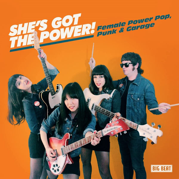 V/A (Various Artists) - She's Got The Power! Female Power Pop. Punk & Garage (CD) - Velvet Music
