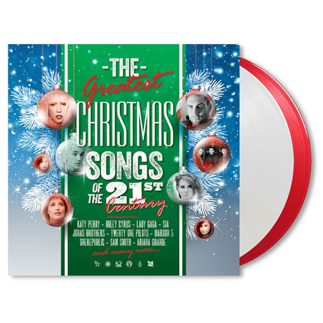 V/A (Various Artists) - Greatest christmas songs of 21st century -white & red vinyl- (LP) - Velvet Music