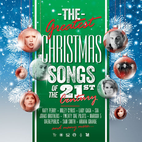 V/A (Various Artists) - Greatest christmas songs of 21st century -white & red vinyl- (LP) - Velvet Music