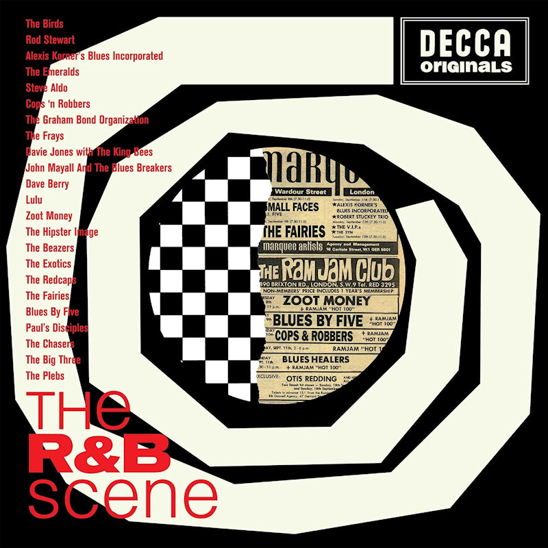 V/A (Various Artists) - The r&b scene (LP) - Velvet Music