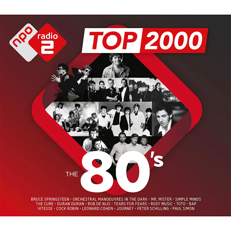 Various Artists - Top 2000 - the 80's (CD) - Velvet Music