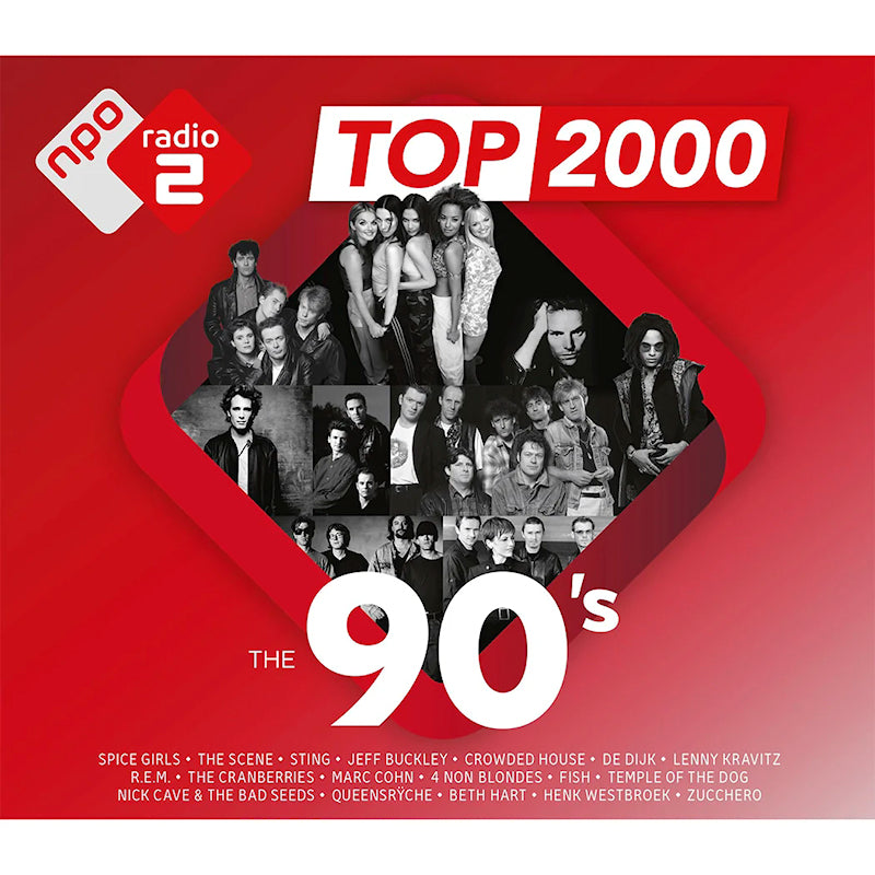 Various Artists - Top 2000 - the 90's (CD) - Velvet Music