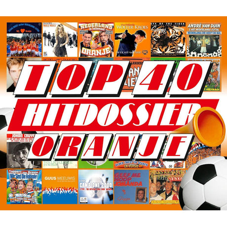 V/A (Various Artists) - Top 40 hitdossier - oranje (CD) - Velvet Music