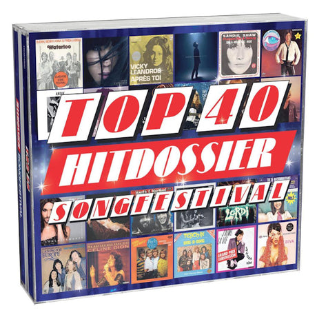 V/A (Various Artists) - Top 40 hitdossier - songfestival (CD) - Velvet Music