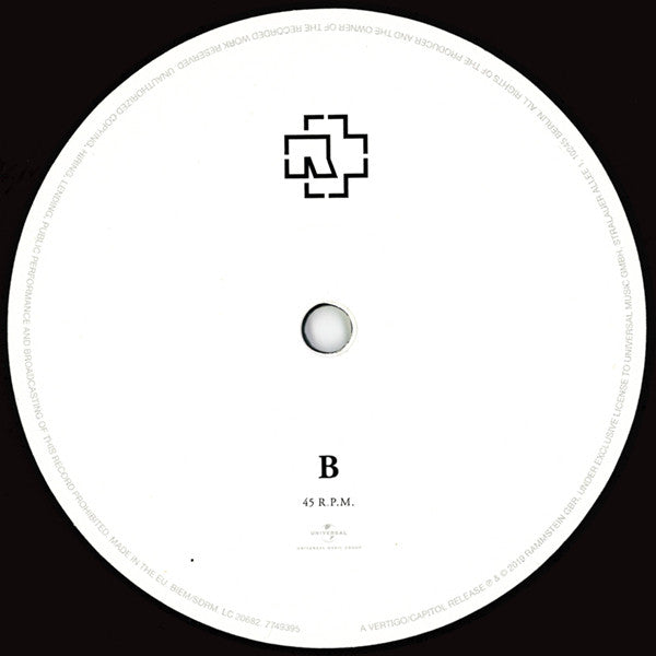 Rammstein - Untitled (tweedehands LP) - Velvet Music