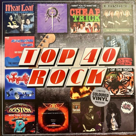 V/A (Various Artists) - Top 40 - rock (LP) - Velvet Music