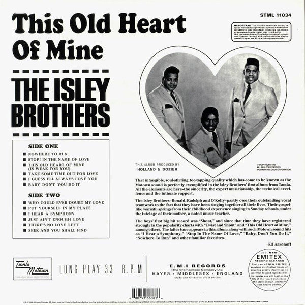 Isley Brothers, The - This Old Heart Of Mine (LP)