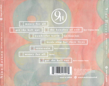 Nine Horses - Money For All (tweedehands CD) - Velvet Music