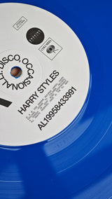 Harry Styles - Kiss All The Time. Disco, Occasionally. (BLUE VINYL COLOURED LP)