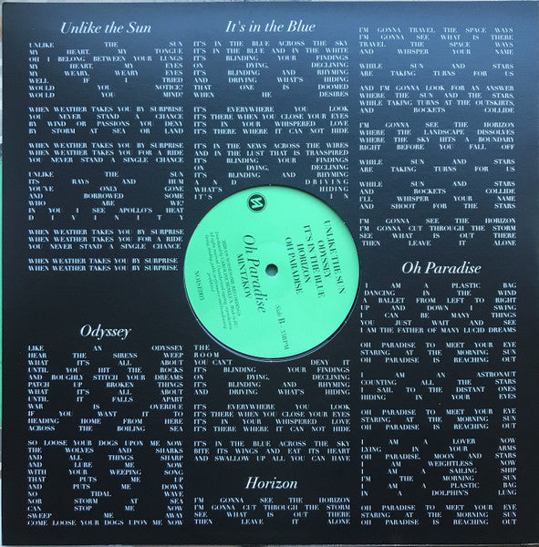 Mintzkov - Oh Paradise (LP) - Velvet Music