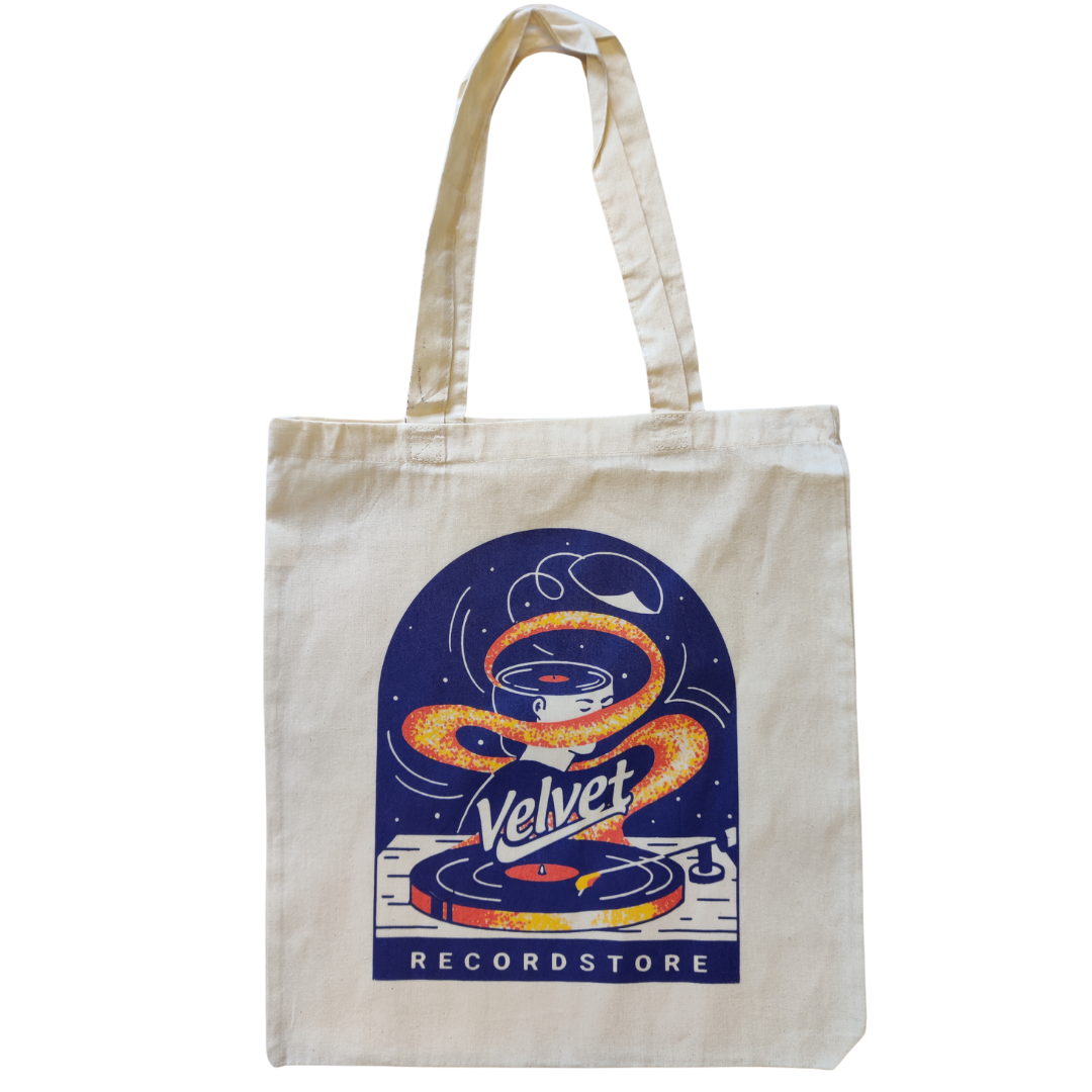 Velvet Linen Bag - Play Your Records | Colored (Merchandise)