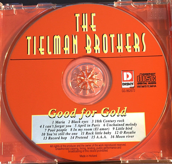 Tielman Brothers - Good For Gold (tweedehands CD) - Velvet Music