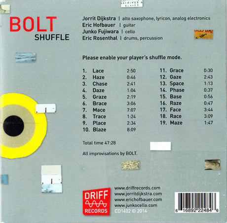 Bolt (25) - Shuffle (used CD)
