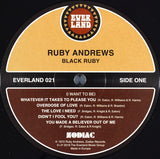 Ruby Andrews - Black Ruby (LP)