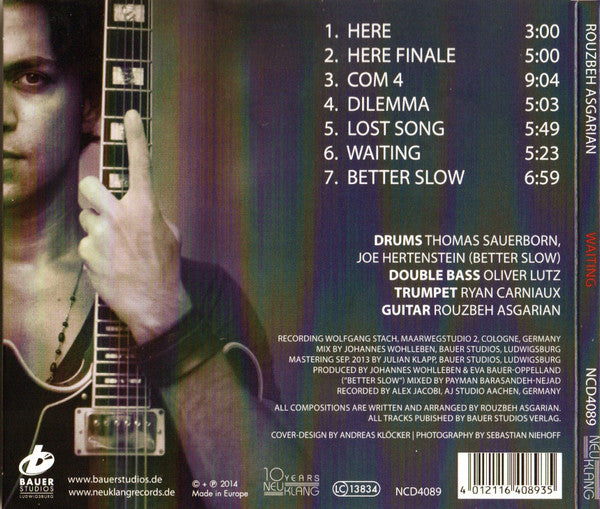 Rouzbeh Asgarian - Waiting (CD d'occasion)
