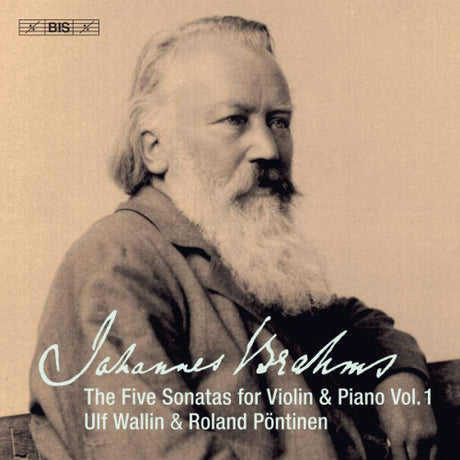Johannes Brahms - Five sonatas for violin &amp; piano vol.1 (CD)