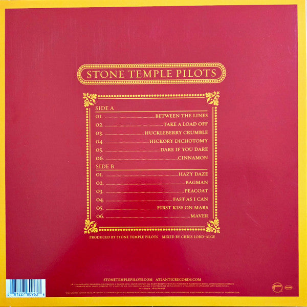 Stone Temple Pilots - Stone Temple Pilots (LP) - Velvet Music