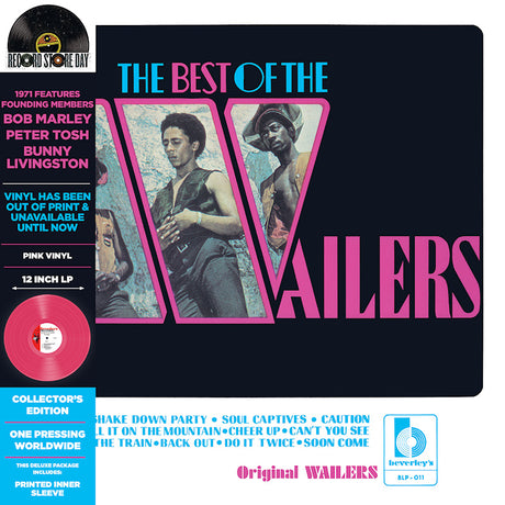 Wailers - The Best Of The Wailers (LP) - Velvet Music