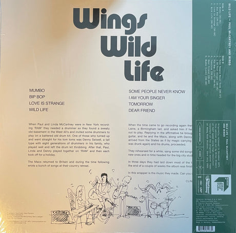 Paul Mccartney & Wings - Wild life (LP) - Velvet Music