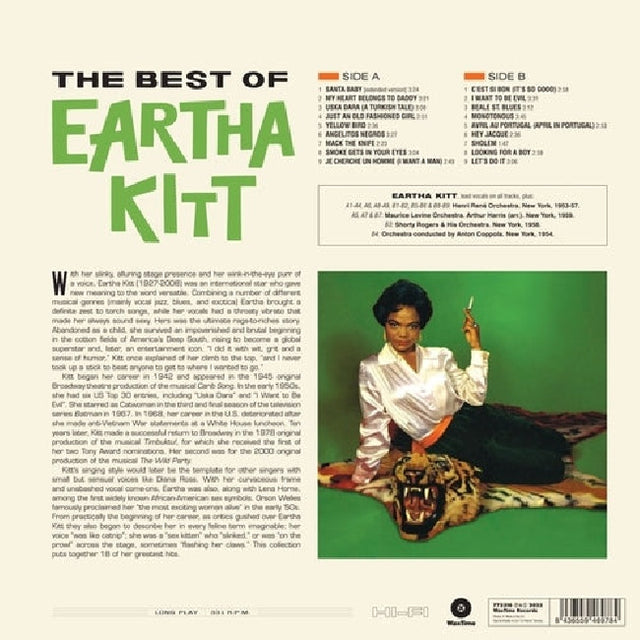 Eartha Kitt - Best of (LP) - Velvet Music