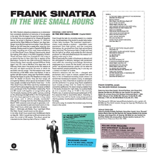Frank Sinatra - In the wee small hours (LP) - Velvet Music