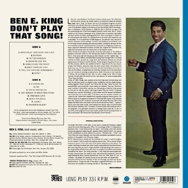 Ben E. King - Don't Play That Song! (LP) - Velvet Music