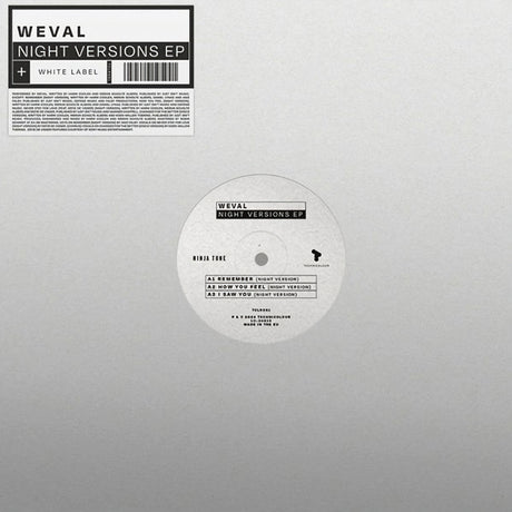 Weval - Night Versions (12-inch maxi-single) - Velvet Music