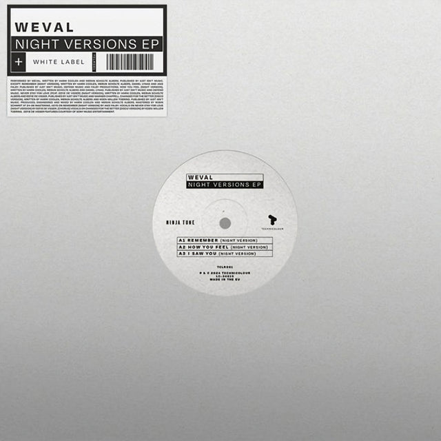 Weval - Night Versions (12-inch maxi-single) - Velvet Music